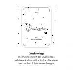 Eine Vorschau der Druckvorlage für die Dankeskarte mit Riesen.