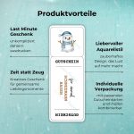 Produktvorteile der Weihnachts-Gutschein Vorlage "Raus ins Winterwonderland": Last Minute Geschenk unkompliziert daheim ausdrucken, ‚Zeit statt Zeug‘ für gemeinsame Lieblingsmomente, liebevoller Aquarellstil, individuelle Verpackung mit Karten und Hüllen kombinierbar