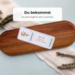 Gutschein Auszeit in der Natur Druckvorlage als PDF zum Downloaden. Auf dem Auszeit-in-der-Natur-Gutschein sind gelbe Herbstblumen im Aquarellstil abgebildet.