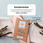 Gutschein Camping-Wochenende selber basteln und ausdrucken. Unterschiedliche Gutscheinkarten zu verschiedenen Geschenkanlässen sind separat erhältlich in der Kategorie „Karten und Hüllen“.