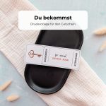 Gutschein Escape Room Druckvorlage als PDF zum Downloaden. Auf dem Escape-Room-Gutschein ist ein antiker Schlüssel im Aquarellstil abgebildet.