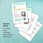 Druckbare MAOAM Kracher Vorlage zum Ausdrucken mit Schritt-für-Schritt-Anleitung – kreative DIY Geschenkidee zum selber machen.